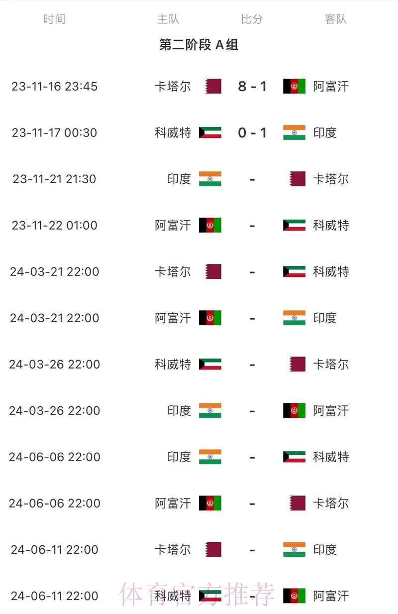 2026世界杯赛程一览实时赛程在哪里看